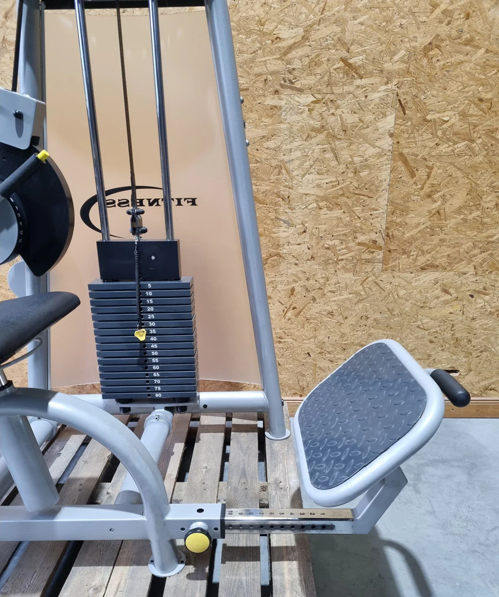 Proxowell/Proxomed Rückenstrecker-beuger Kombi Compass 530, Hyperextension und Bauchmaschine 2 in 1 Kombigerät, Rahmenfarbe Silber, gebraucht - überholter Zustand - Image 11