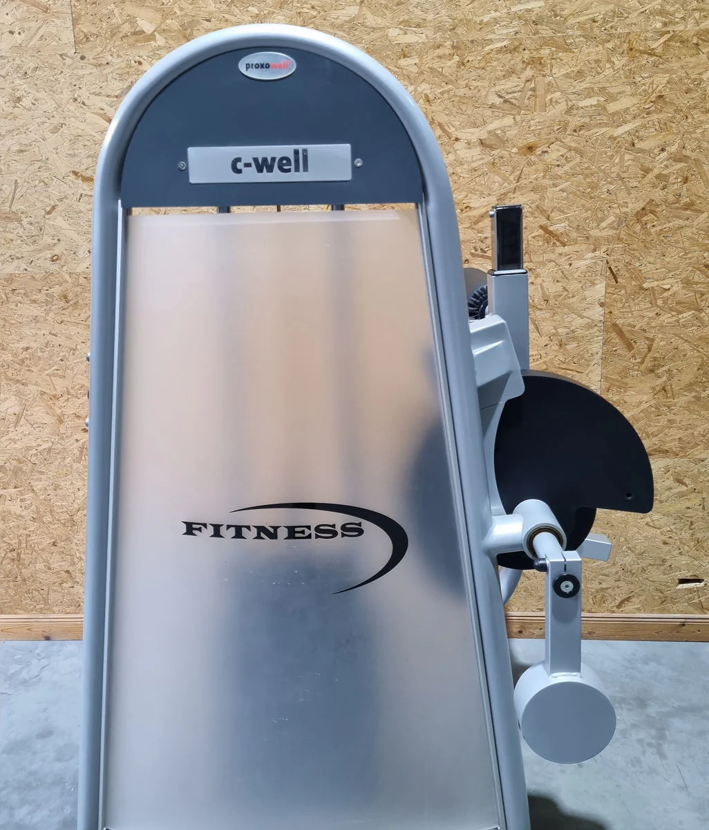 Proxowell/Proxomed Rückenstrecker-beuger Kombi Compass 530, Hyperextension und Bauchmaschine 2 in 1 Kombigerät, Rahmenfarbe Silber, gebraucht - überholter Zustand - Image 15