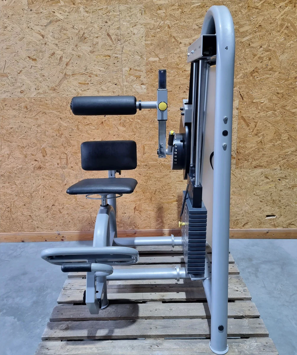 Proxowell/Proxomed Rückenstrecker-beuger Kombi Compass 530, Hyperextension und Bauchmaschine 2 in 1 Kombigerät, Rahmenfarbe Silber, gebraucht - überholter Zustand - Image 3