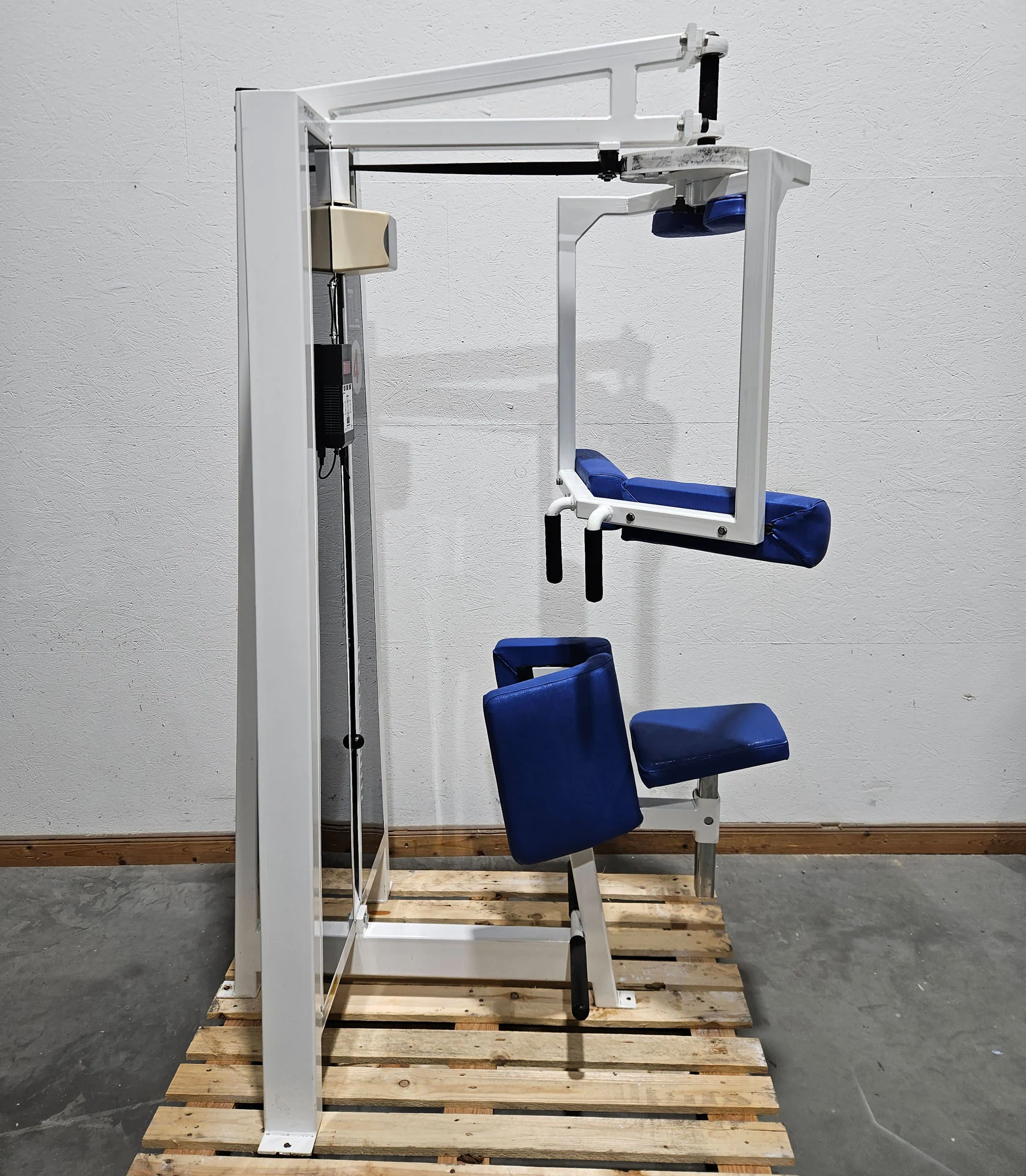 Pulse bzw Pulsestar Rotationsmaschine, Rotary Torso Twister, Rumpfdrehung Rotator, Rahmenfarbe Weiß, gebraucht - geprüfter Zustand mit optischen Gebrauchsspuren - Image 2