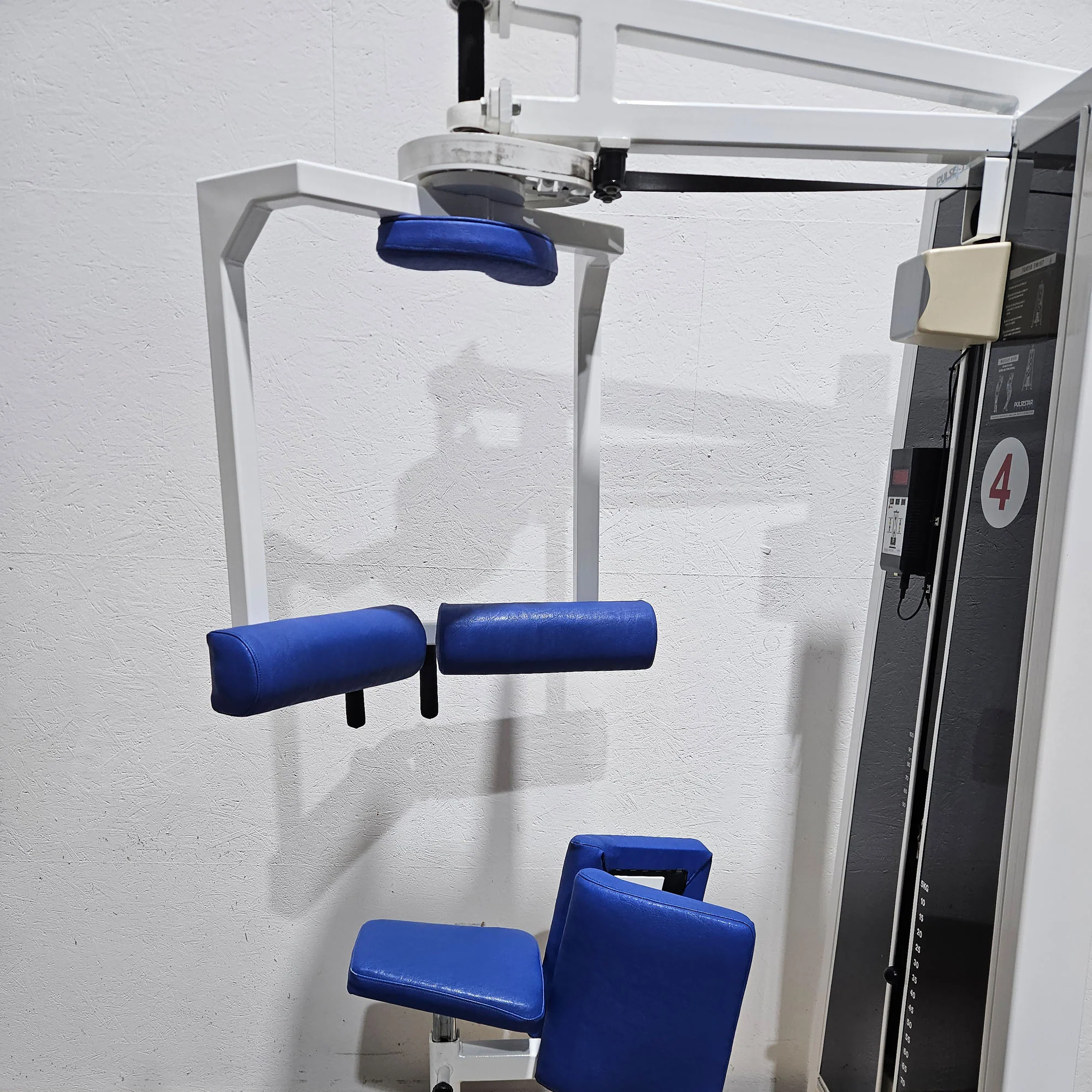 Pulse bzw Pulsestar Rotationsmaschine, Rotary Torso Twister, Rumpfdrehung Rotator, Rahmenfarbe Weiß, gebraucht - geprüfter Zustand mit optischen Gebrauchsspuren - Image 5
