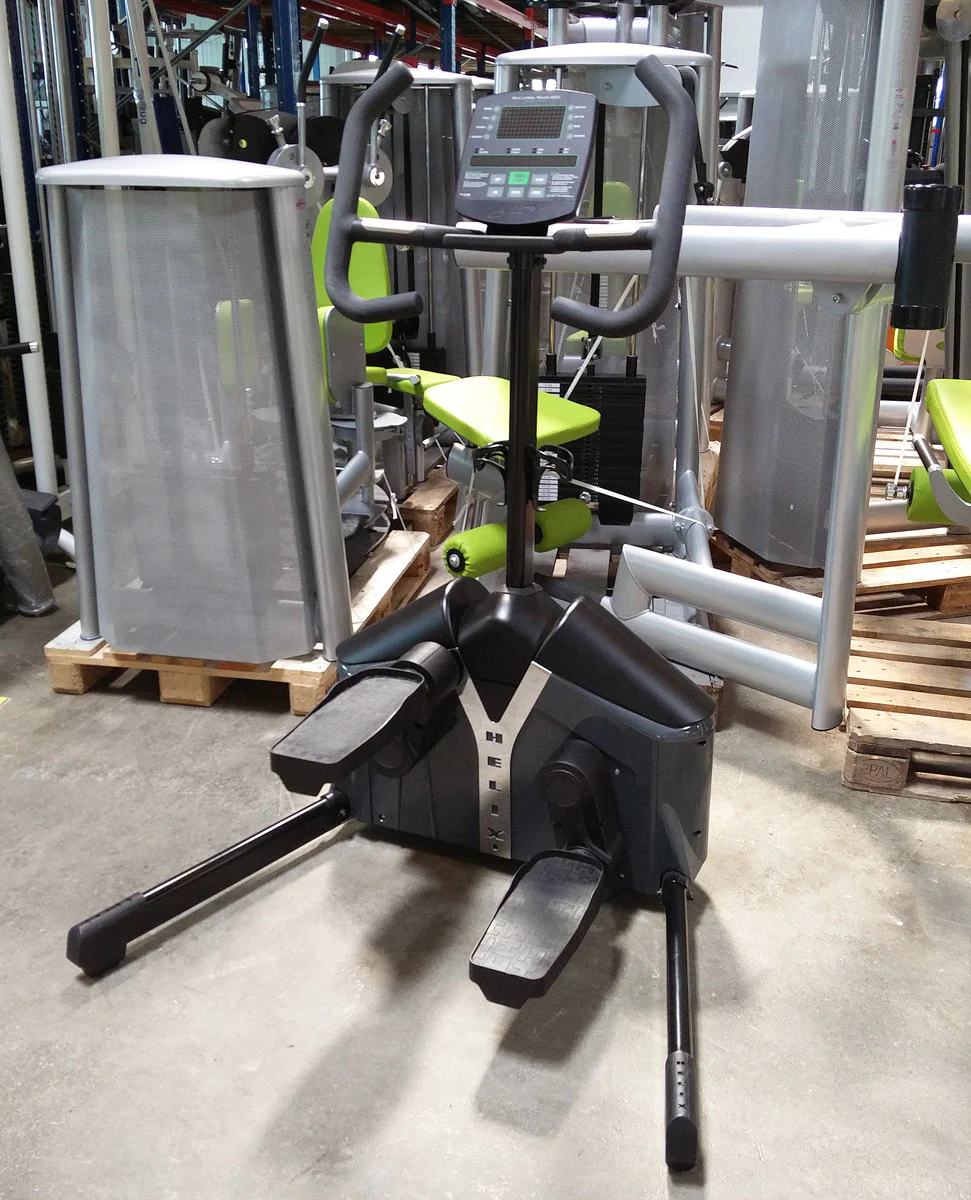 Pulse Fitness Lateraltrainer Helix 3000, ähnlich Stepper im Kreis, drehende Bewegung, gebraucht - überholter Zustand - Image 2