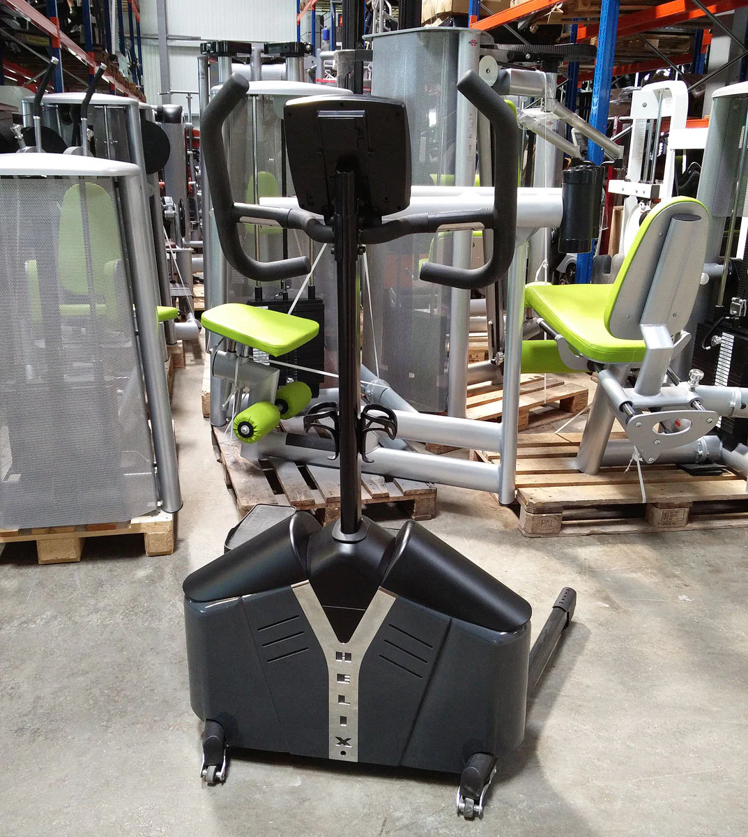 Pulse Fitness Lateraltrainer Helix 3000, ähnlich Stepper im Kreis, drehende Bewegung, gebraucht - überholter Zustand - Image 3