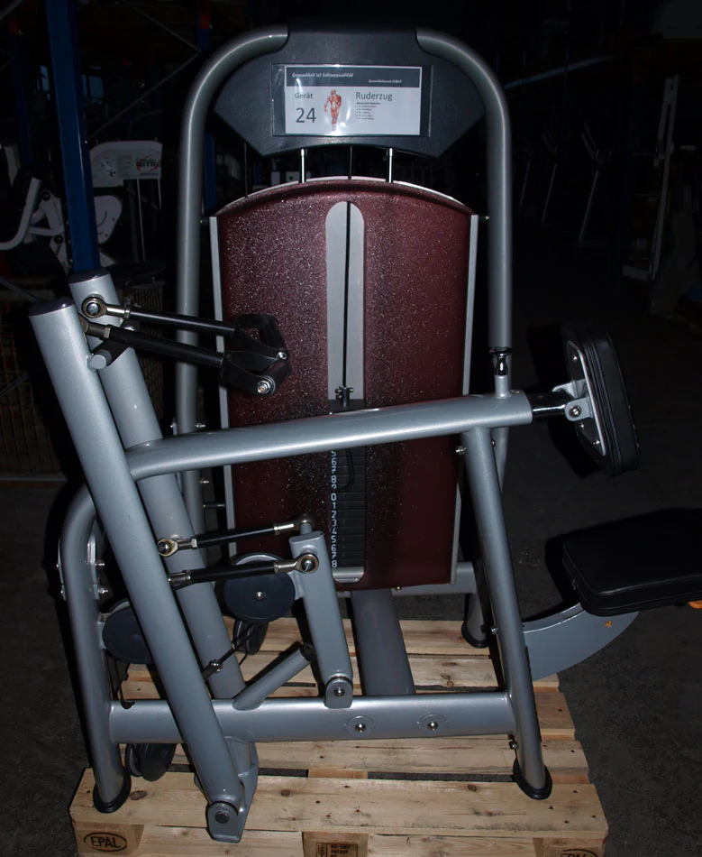 Realleader Latisolator / Lat-Rudern / Seated Row / Rear Delt, Silber, gebraucht - Image 3