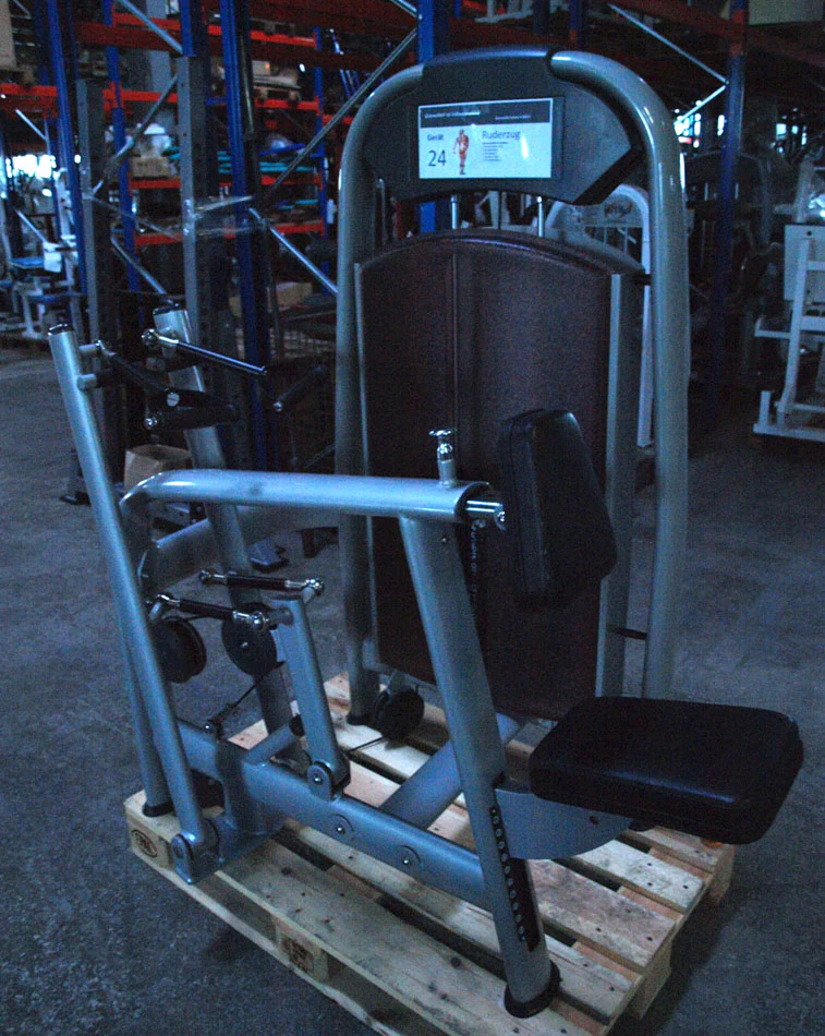 Realleader Latisolator / Lat-Rudern / Seated Row / Rear Delt, Silber, gebraucht - Image 7