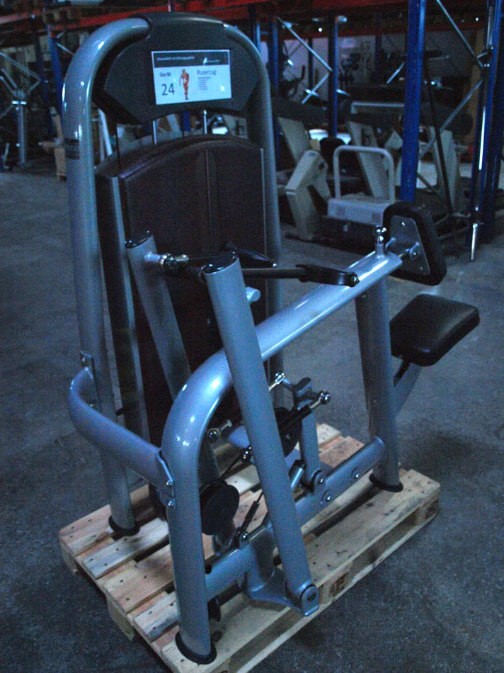 Realleader Latisolator / Lat-Rudern / Seated Row / Rear Delt, Silber, gebraucht - Image 8