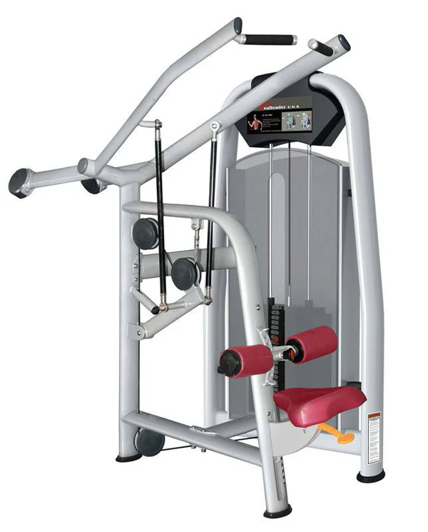 Realleader Latzug / Lat Pull Down, Silber, gebraucht - überholter Zustand - Image 2