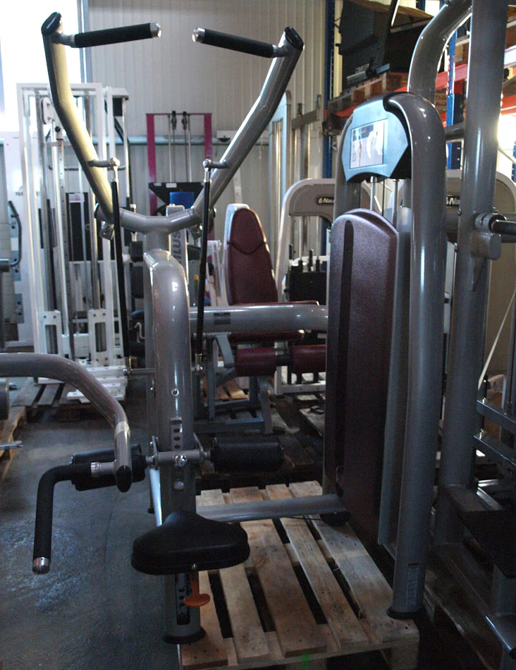 Realleader Latzug / Lat Pull Down, Silber, gebraucht - überholter Zustand - Image 3