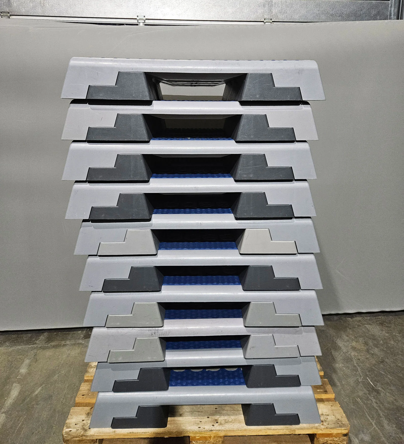 Reebok Steps / Step-Boards, 20 Stück im Set, Blau-Grau, gebraucht - geprüfter Zustand - Image 3