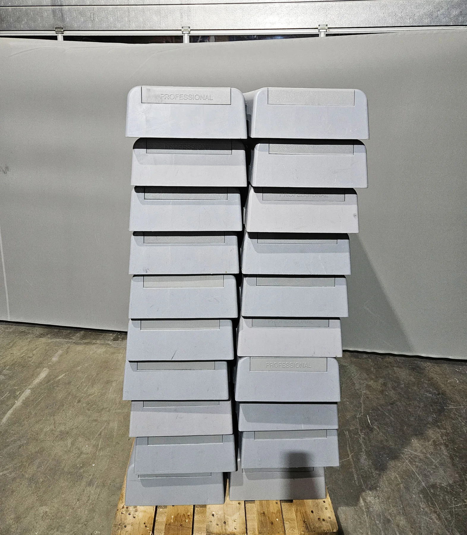 Reebok Steps / Step-Boards, 20 Stück im Set, Blau-Grau, gebraucht - geprüfter Zustand - Image 4