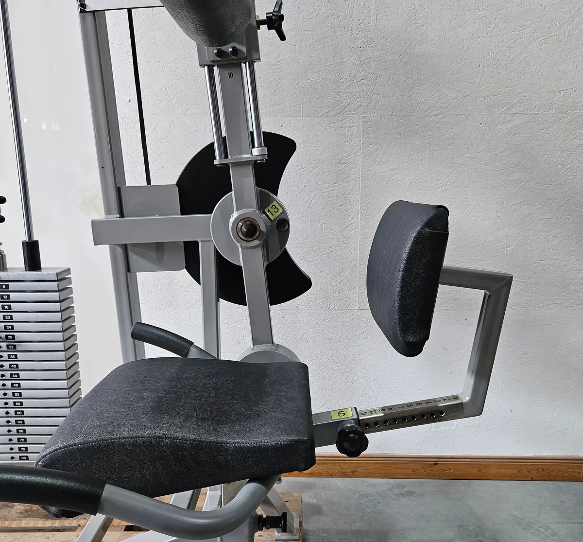 RMA Bauch / Rücken Kombigerät 2 in 1, Abs and lower Back, Silber, gebraucht - überholter Zustand - Image 10