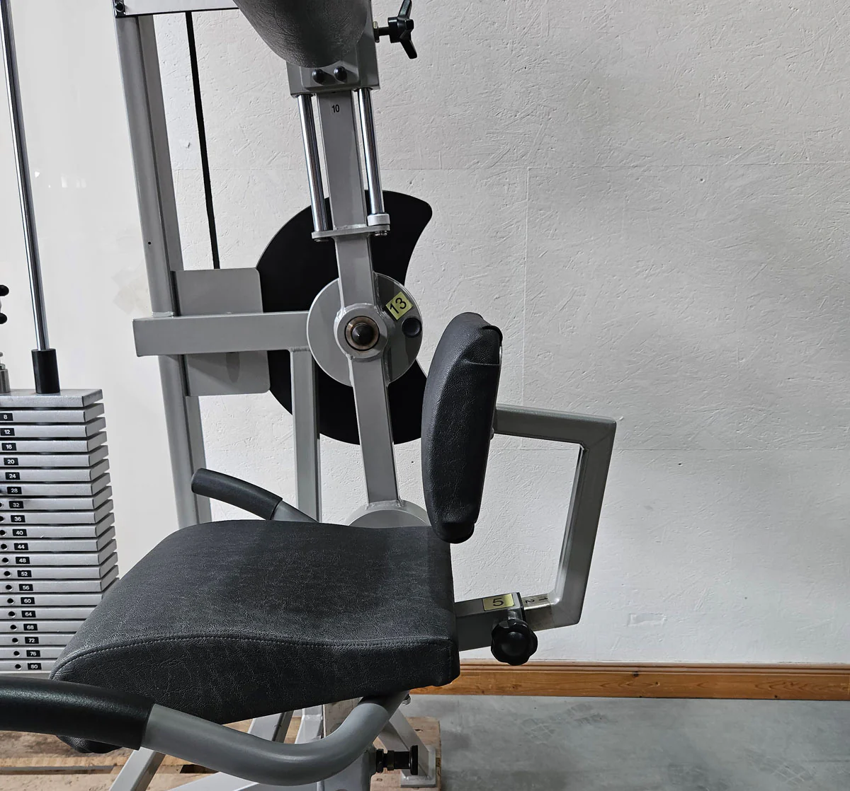 RMA Bauch / Rücken Kombigerät 2 in 1, Abs and lower Back, Silber, gebraucht - überholter Zustand - Image 11