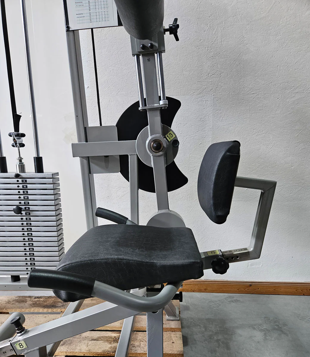 RMA Bauch / Rücken Kombigerät 2 in 1, Abs and lower Back, Silber, gebraucht - überholter Zustand - Image 12