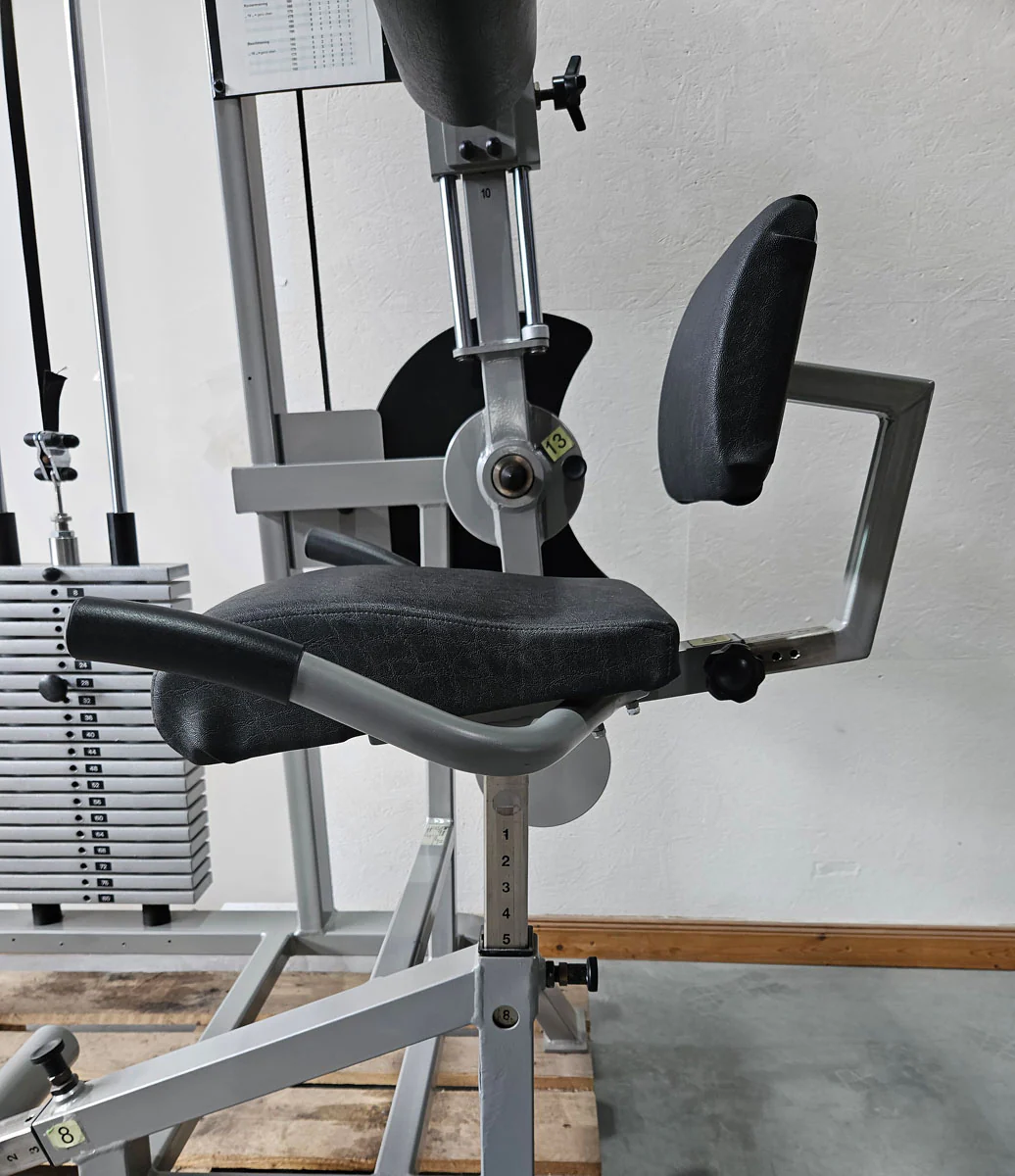 RMA Bauch / Rücken Kombigerät 2 in 1, Abs and lower Back, Silber, gebraucht - überholter Zustand - Image 13