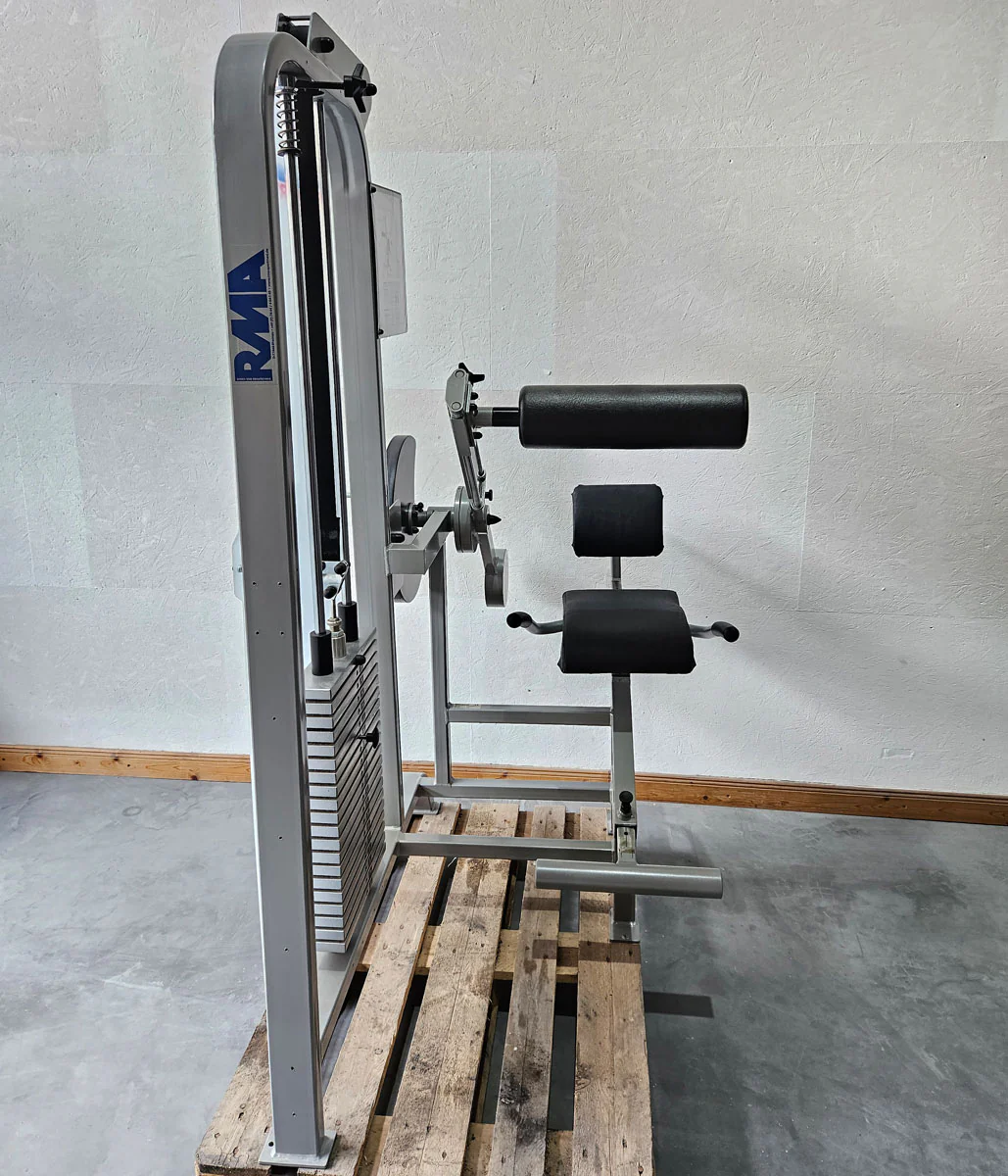 RMA Bauch / Rücken Kombigerät 2 in 1, Abs and lower Back, Silber, gebraucht - überholter Zustand - Image 6