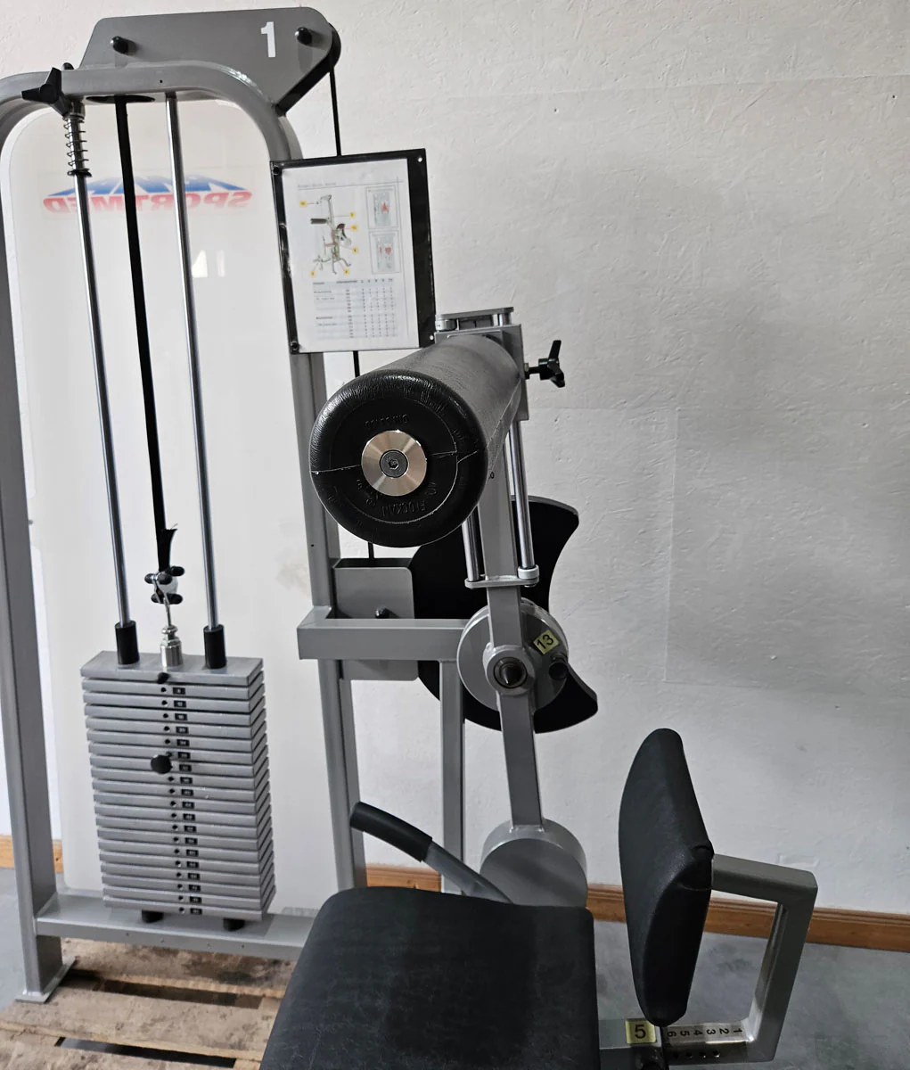 RMA Bauch / Rücken Kombigerät 2 in 1, Abs and lower Back, Silber, gebraucht - überholter Zustand - Image 7