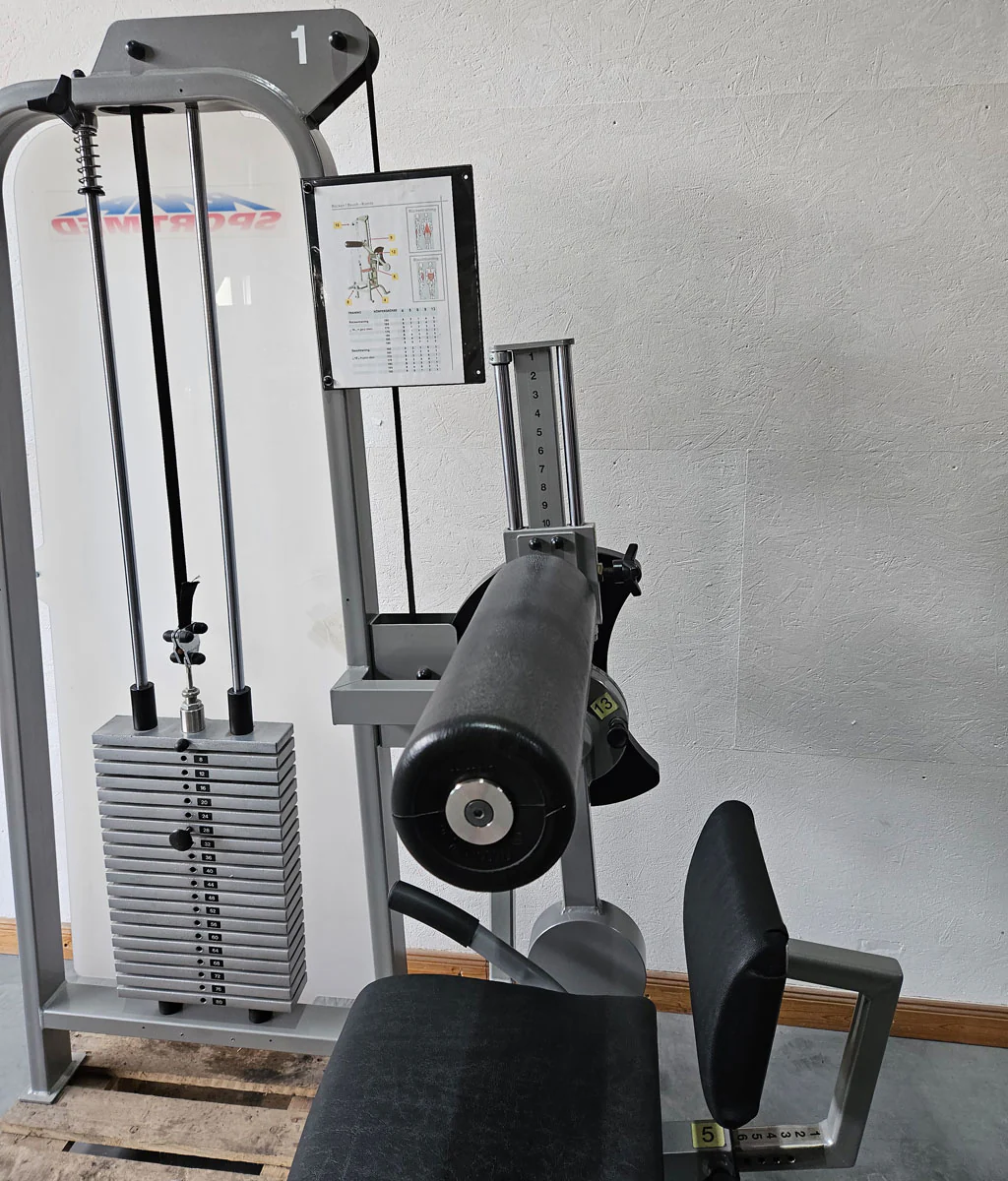 RMA Bauch / Rücken Kombigerät 2 in 1, Abs and lower Back, Silber, gebraucht - überholter Zustand - Image 8