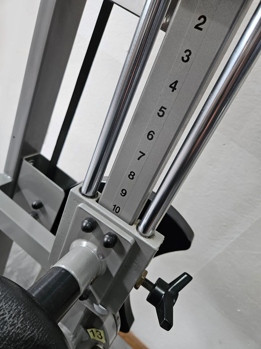 RMA Bauch / Rücken Kombigerät 2 in 1, Abs and lower Back, Silber, gebraucht - überholter Zustand - Image 9