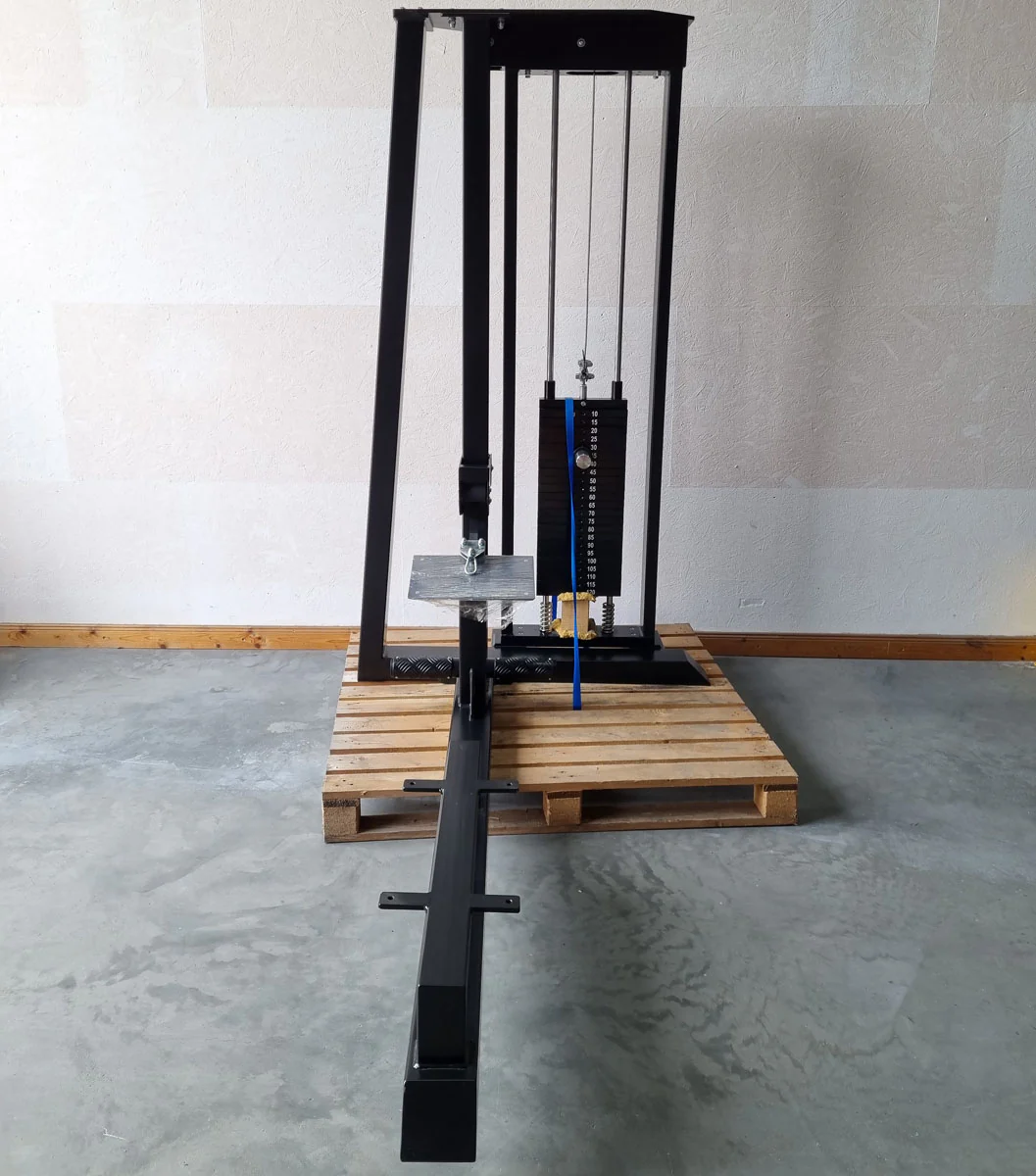 Ruderzug Turm ähnlich Gym80, Rudern am Kabel, Row, Ruderstation ähnlich Sygnum 4016, Rahmenfarbe Schwarz, Ausstellungsstück - Image 2