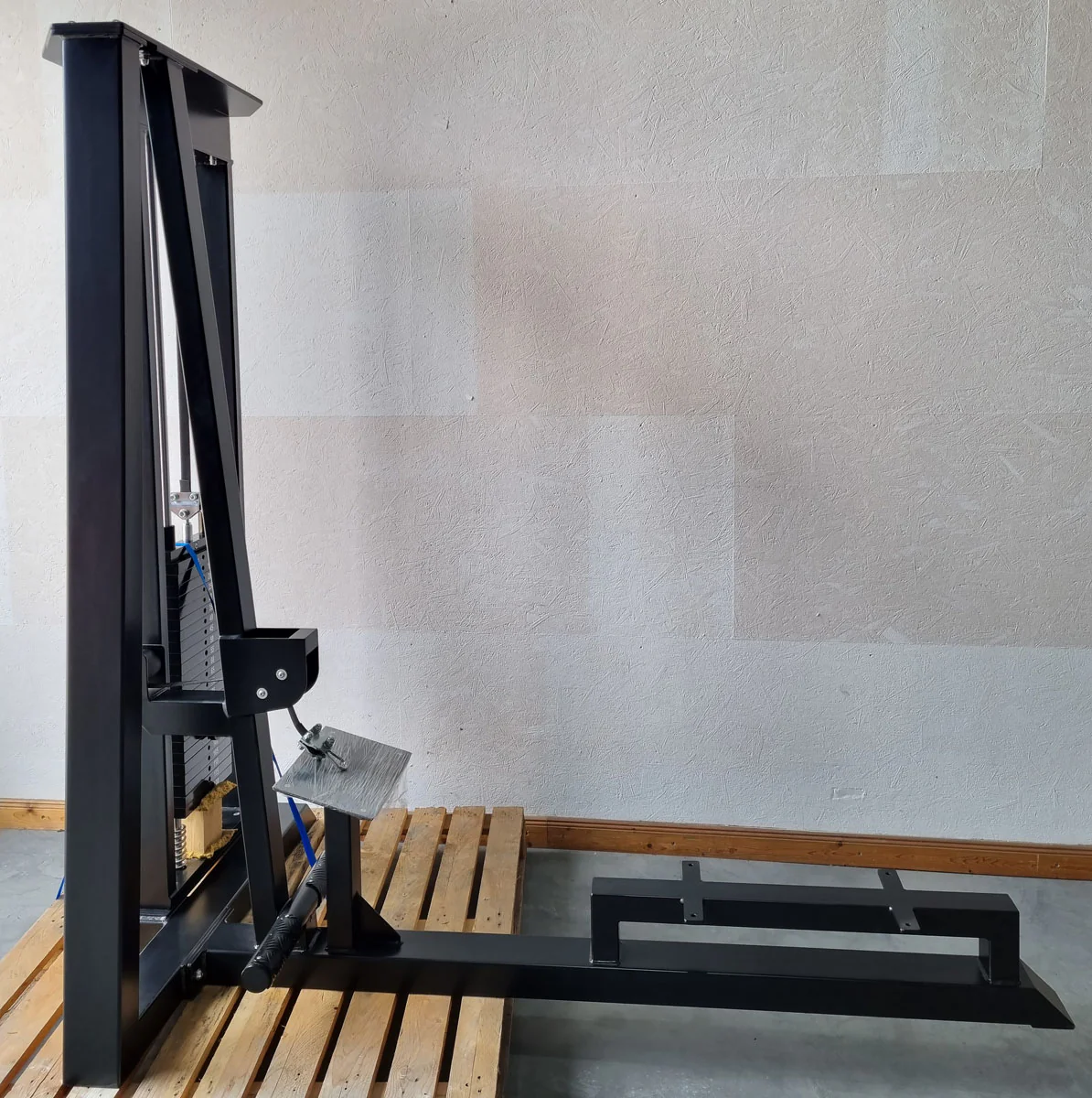 Ruderzug Turm ähnlich Gym80, Rudern am Kabel, Row, Ruderstation ähnlich Sygnum 4016, Rahmenfarbe Schwarz, Ausstellungsstück - Image 4