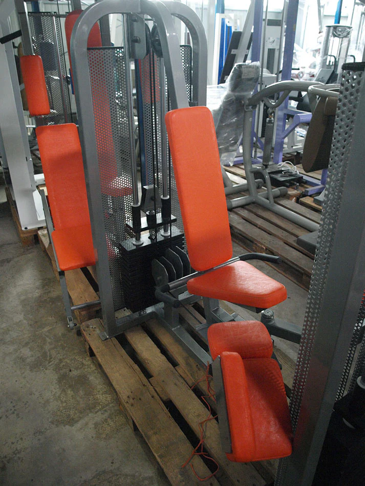 Sanimed Ab-/ Adduktorenmaschinen Set, 2 Geräte, silber, gebraucht - Image 2