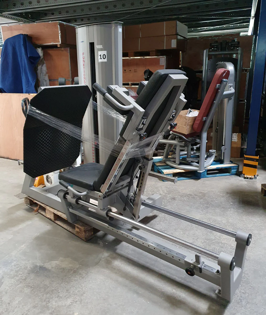 Sanimed Funktionsstemme, verstellbare Beinpresse 150kg, MPG, Pego Sport, gebraucht - überholter Zustand - Image 3