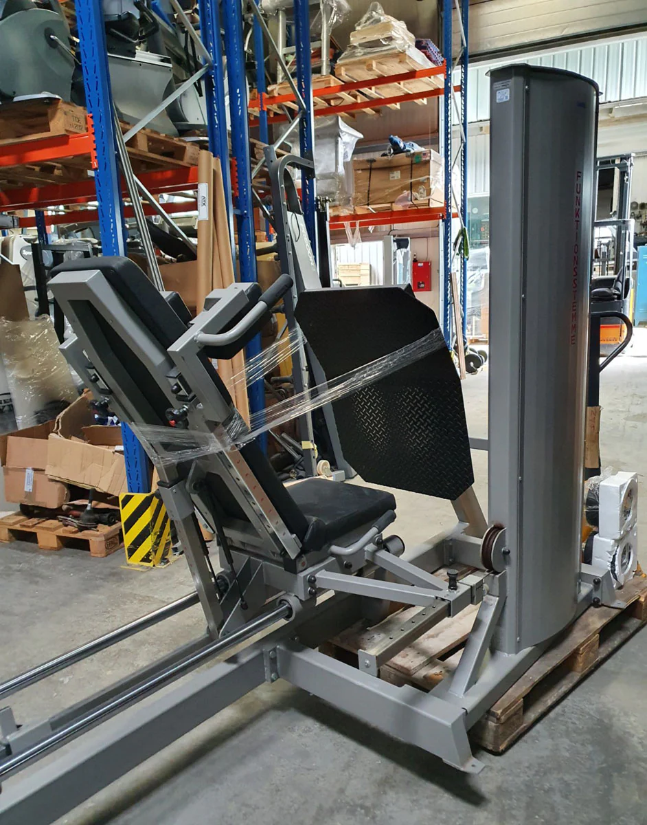 Sanimed Funktionsstemme, verstellbare Beinpresse 150kg, MPG, Pego Sport, gebraucht - überholter Zustand - Image 4
