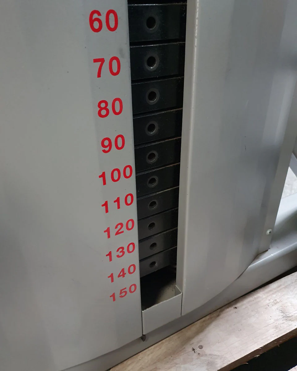 Sanimed Funktionsstemme, verstellbare Beinpresse 150kg, MPG, Pego Sport, gebraucht - überholter Zustand - Image 5
