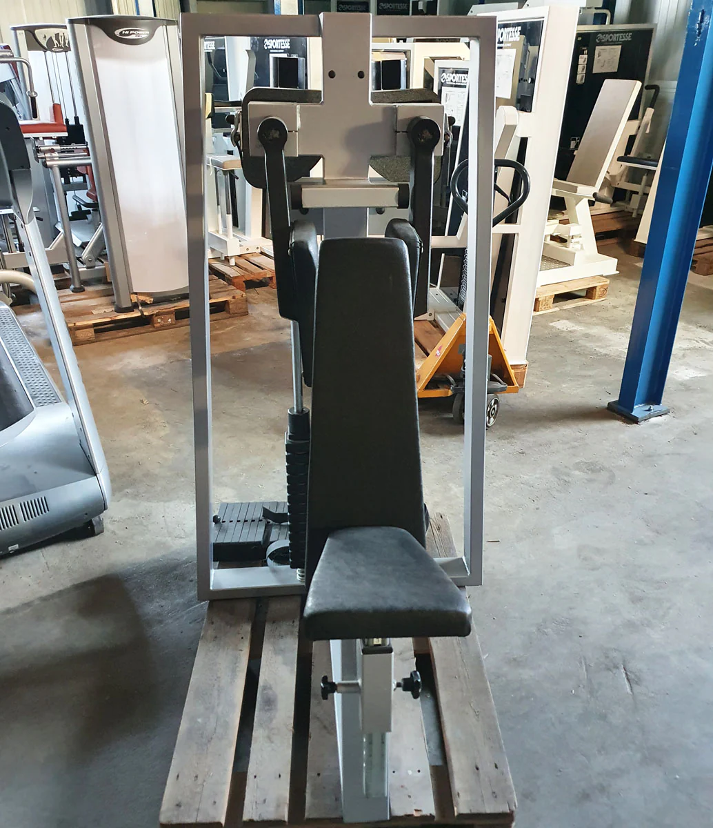 Seithebemaschine, Schultermaschine, Lateral Raise, Polster Schwarz, gebraucht - Image 2