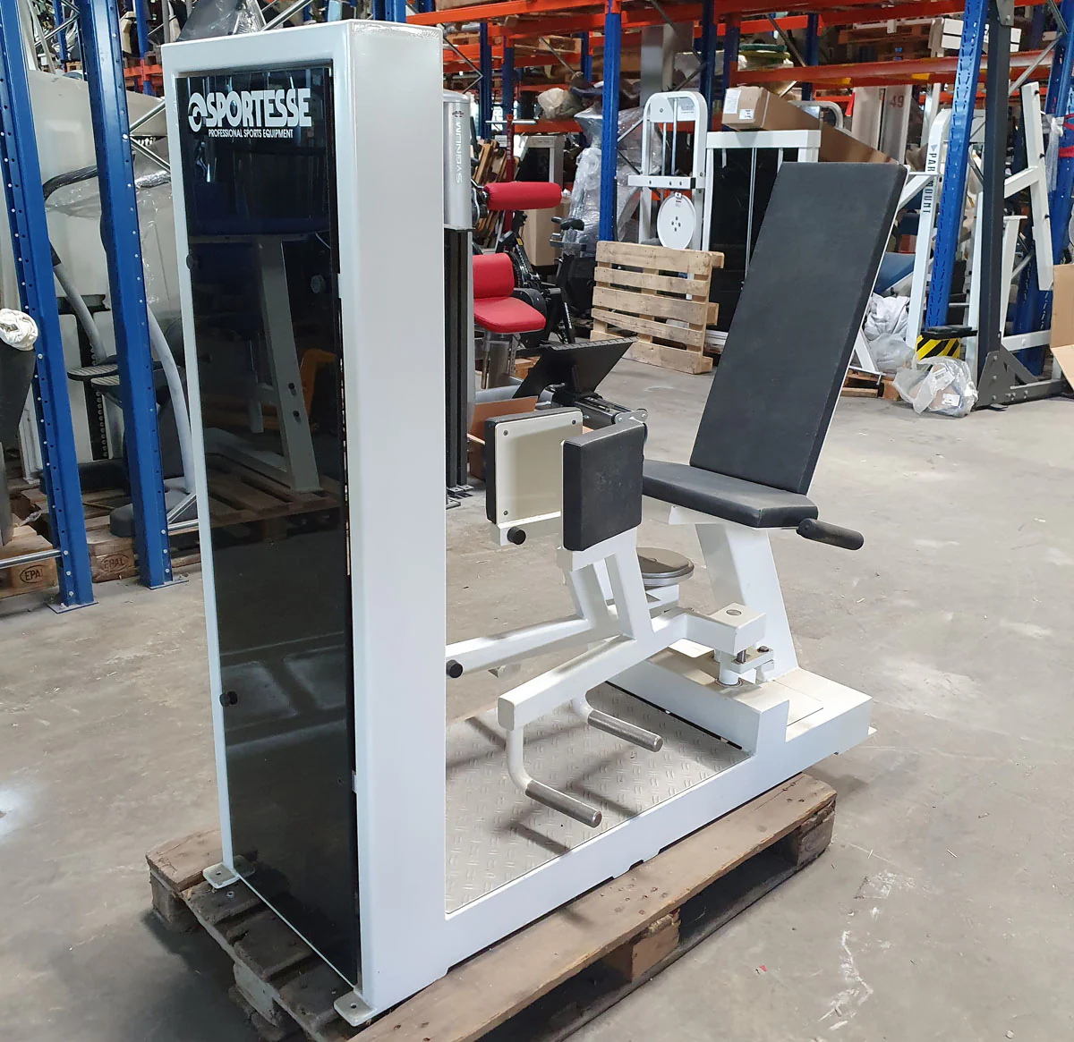 Sportesse Adduktorenmaschine, Hip Adductor, Rahmen Weiß, gebraucht - geprüfter Zustand - Image 4