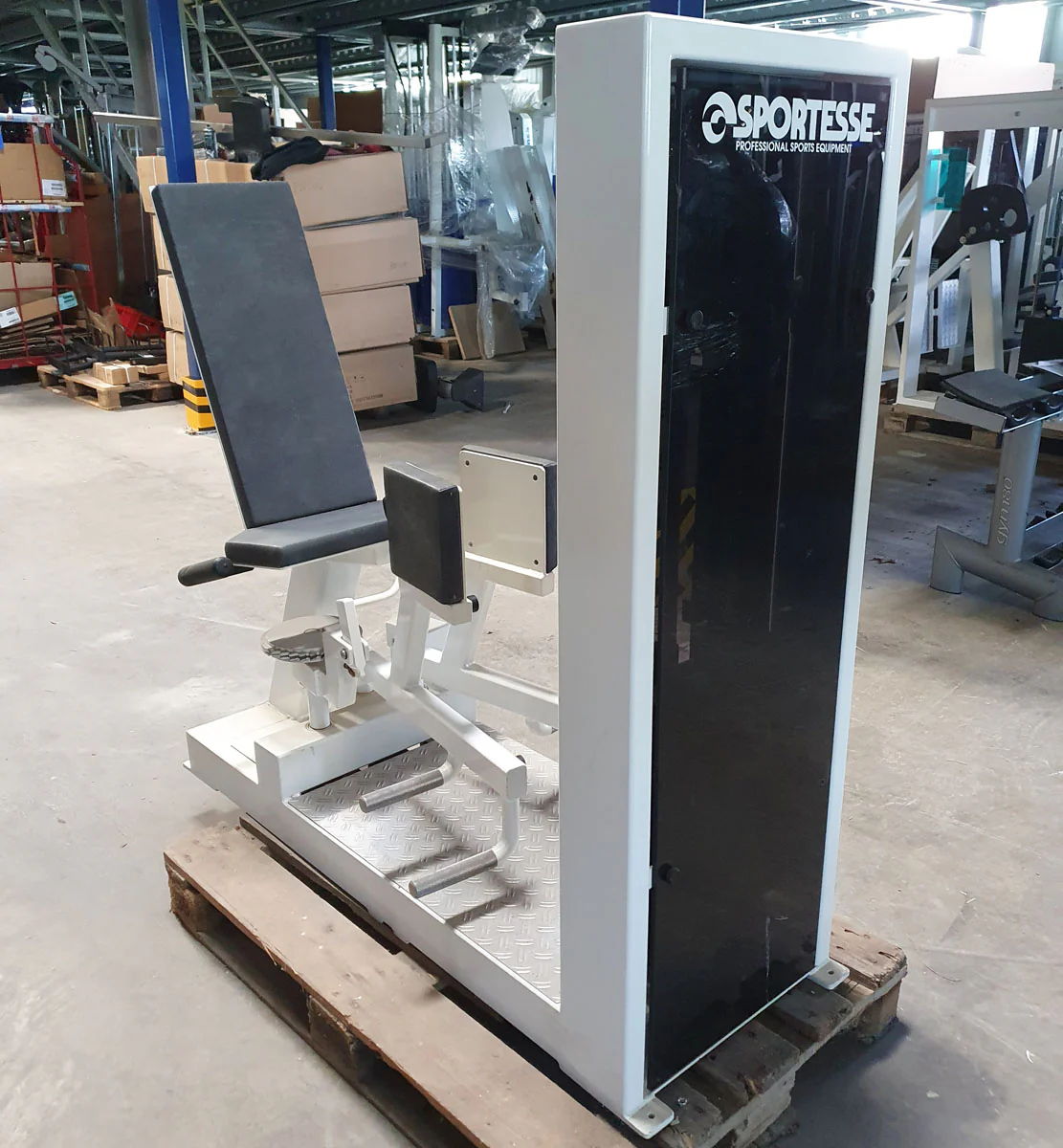Sportesse Adduktorenmaschine, Hip Adductor, Rahmen Weiß, gebraucht - geprüfter Zustand - Image 5
