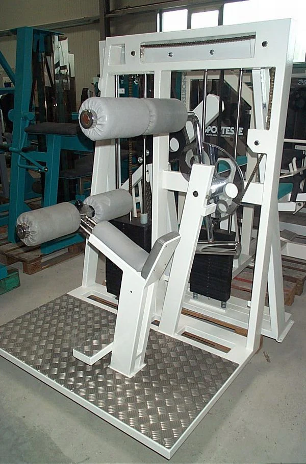 Sportesse Hyperextensionsmaschine / Rückenstrecker, Weiß, gebraucht - Image 2