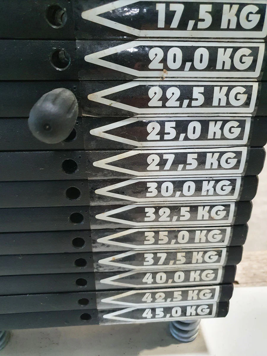 Sportesse Pomaschine, Gluteusmaschine stehend, Glute Isolator Raise, Rahmen Weiß, gebraucht - geprüfter Zustand - Image 7
