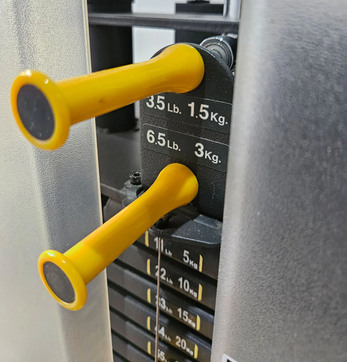 Sportsart Brustpresse DUAL S915 A915 N915, Independent Chest Press, Bankdrückmaschine Bilateral, Rahmenfarbe Silber, gebraucht - überholter Zustand - Image 11