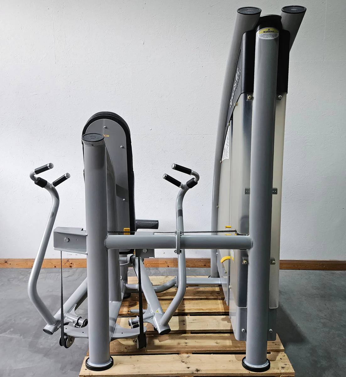 Sportsart Brustpresse DUAL S915 A915 N915, Independent Chest Press, Bankdrückmaschine Bilateral, Rahmenfarbe Silber, gebraucht - überholter Zustand - Image 4