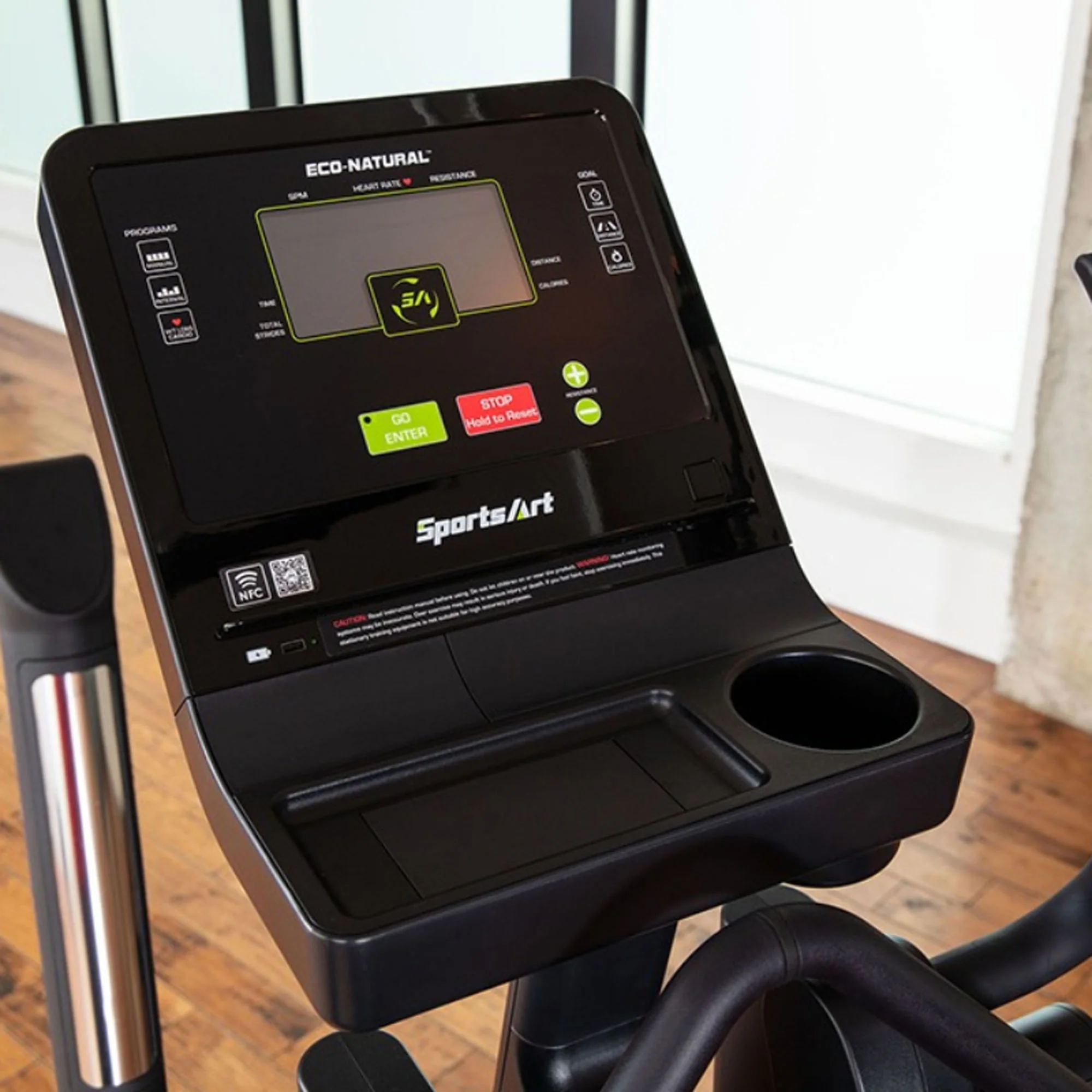 Sportsart Elliptical, Ellipsentrainer E873 - Image 5