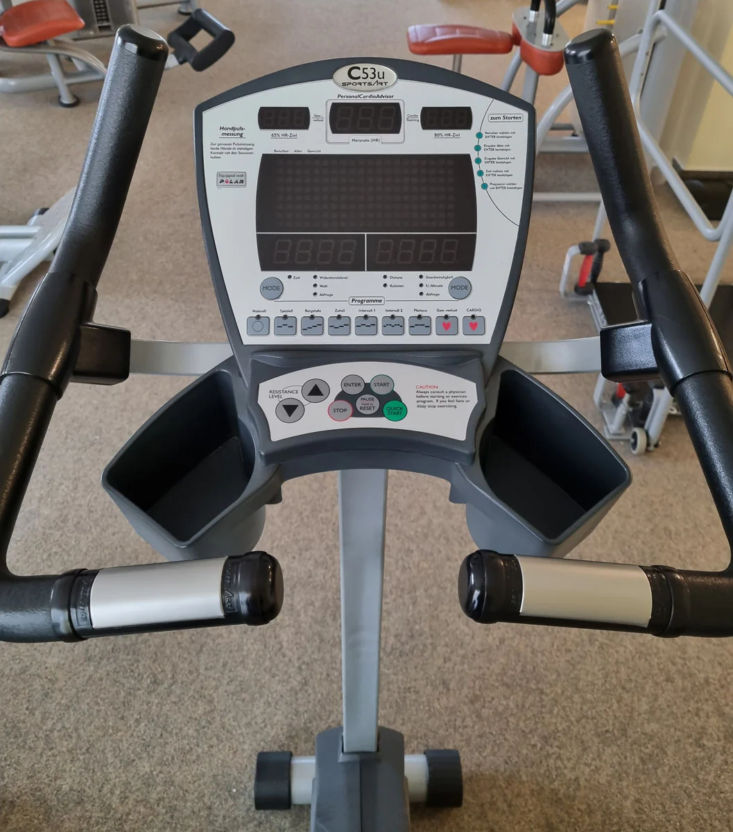 SportsArt Ergometer C53u Upright Bike, gebraucht - überholter Zustand - Image 5