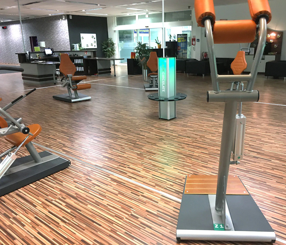 SportsArt Existenzgründerpaket - Kraftgeräte, Cardiogeräte, Zirkel, Hantelbänke etc - komplette Fitnessstudio Ausstattung - gebraucht, überholter Zustand - Image 5