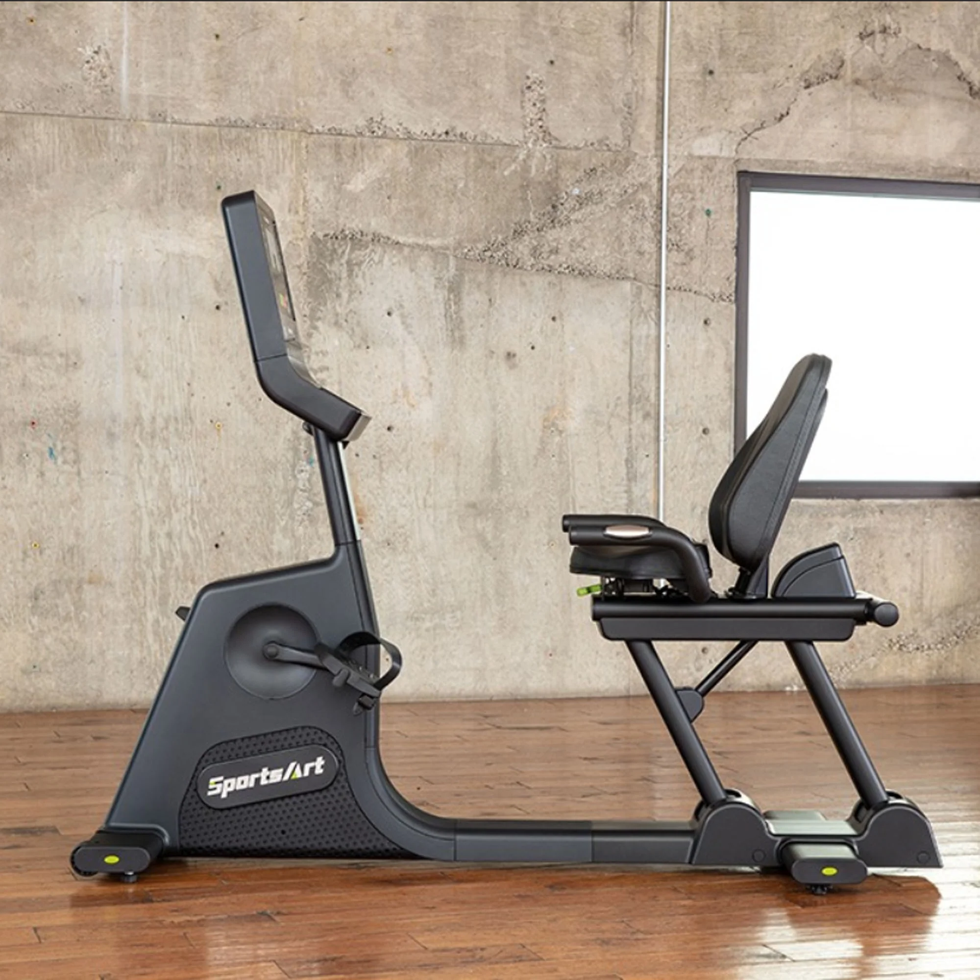 Sportsart Recumbent Bike - Liegeergometer C573R - Image 4