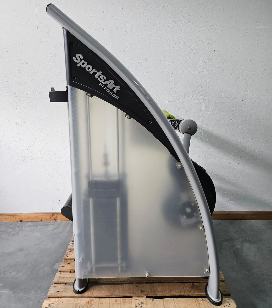 SportsArt Rückenstrecker Maschine S932 A932 N932, Back Extension, Hyperextension Machine, Rahmenfarbe Silber, gebraucht - überholter Zustand - Image 3