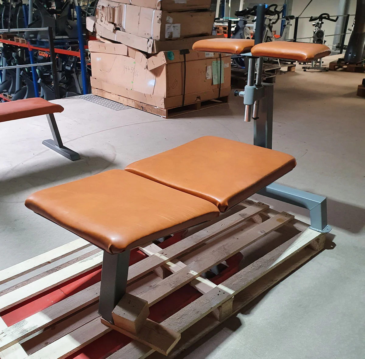 Sportsart verstellbare Bauchmuskelbank, Adjustable Decline/Abdominal Crunch Bench, Rahmenfarbe Silber-Grau, gebraucht - geprüfter Zustand - Image 2