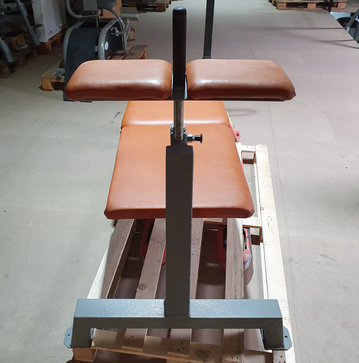 Sportsart verstellbare Bauchmuskelbank, Adjustable Decline/Abdominal Crunch Bench, Rahmenfarbe Silber-Grau, gebraucht - geprüfter Zustand - Image 4