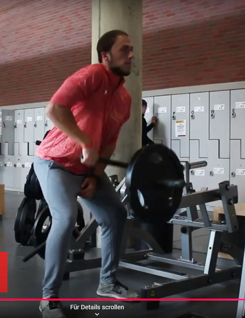 Squat High Pull - Plate loaded Kraftgerät, Hammer Strength Nachbau, gebraucht - geprüfter Zustand - Image 7
