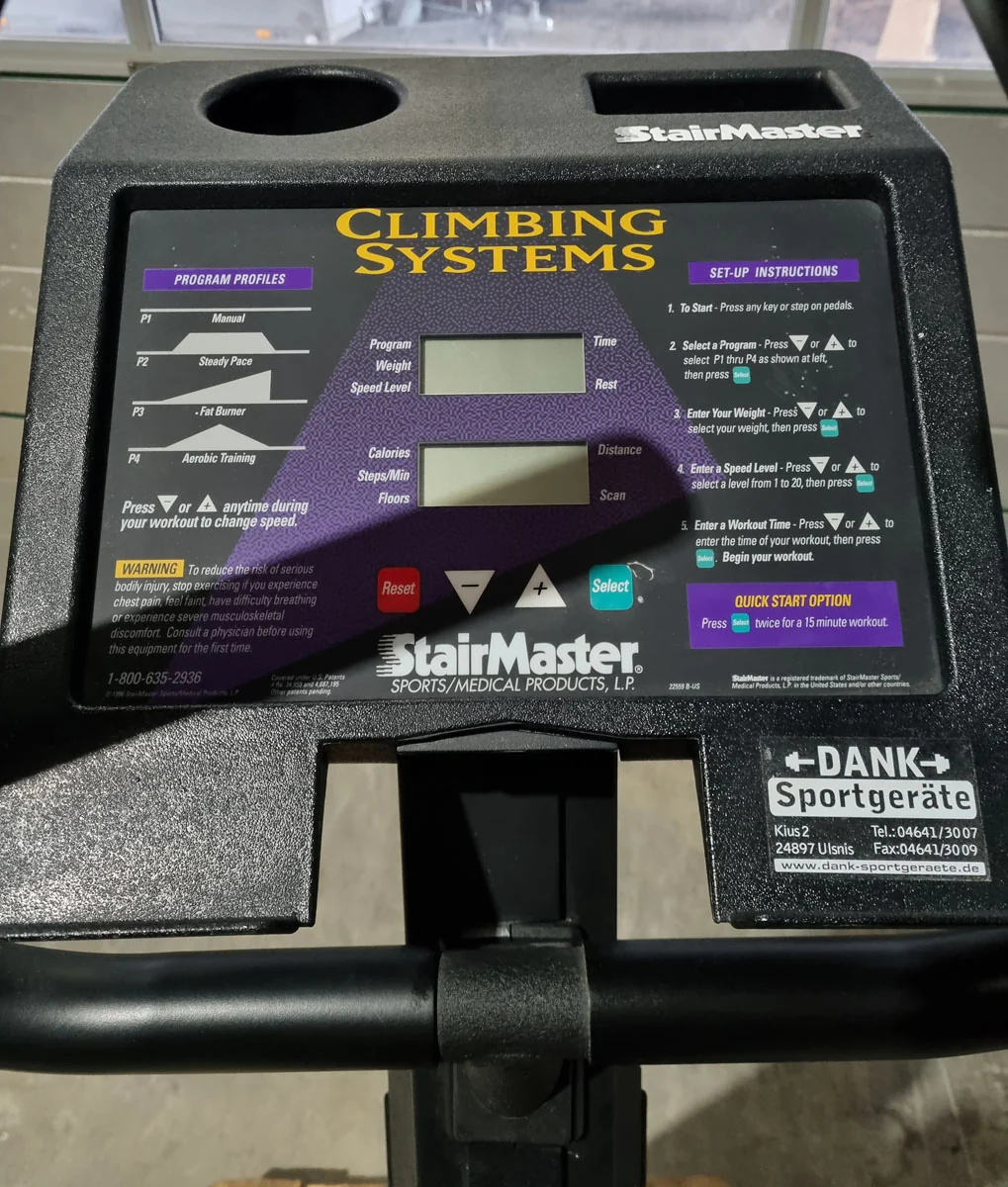 Stairmaster 4200PT Stepper, schwarz, gebraucht - Image 6