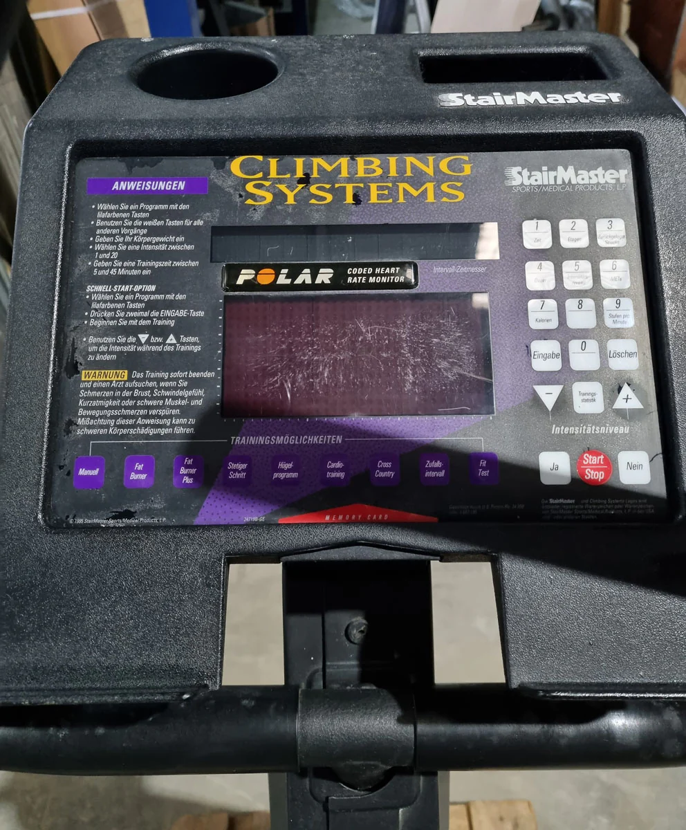 Stairmaster 4400PT Stepper, schwarz, gebraucht - Image 5