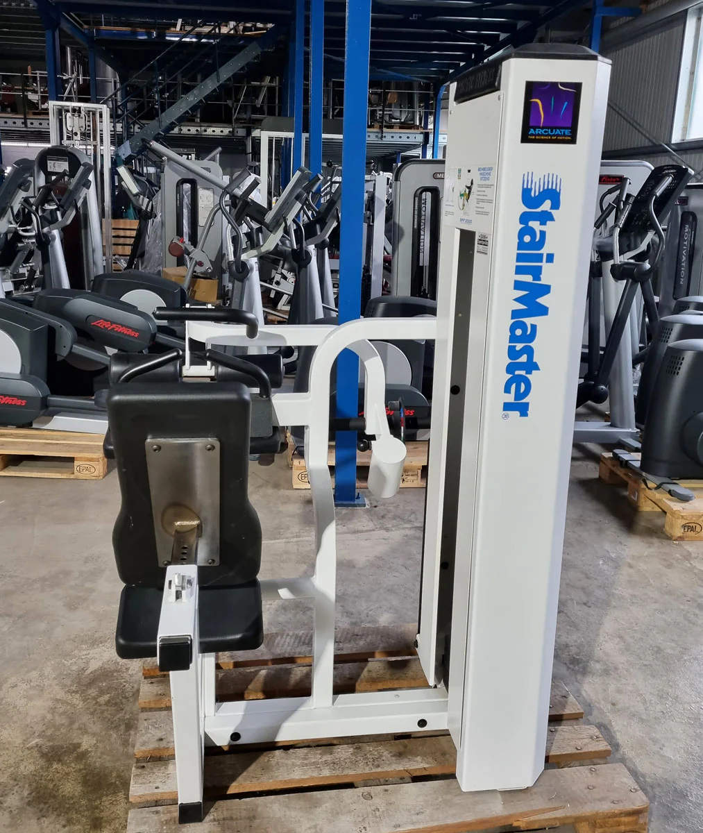 Stairmaster Beinbeuger, sitzend, weiß, gebraucht, Pacific - Image 4