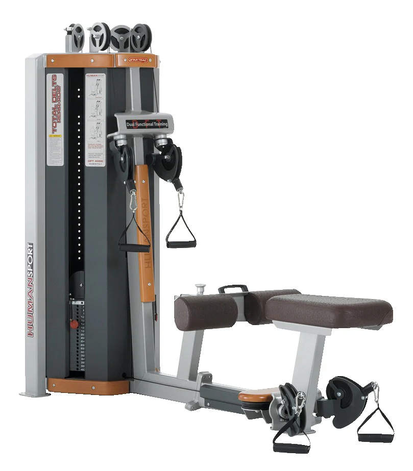 Star Trac Human Sport - Arm-. Rücken- und Schultertraining, Total Delts and Rear-Row - 2 in 1 Dual Functional Kombimaschine, gebraucht - überholter Zustand - Image 10