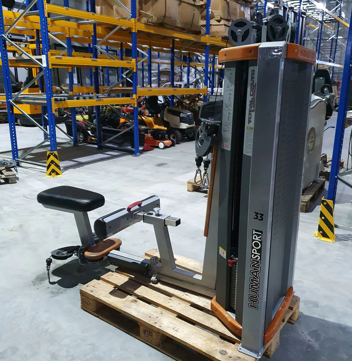 Star Trac Human Sport - Arm-. Rücken- und Schultertraining, Total Delts and Rear-Row - 2 in 1 Dual Functional Kombimaschine, gebraucht - überholter Zustand - Image 3