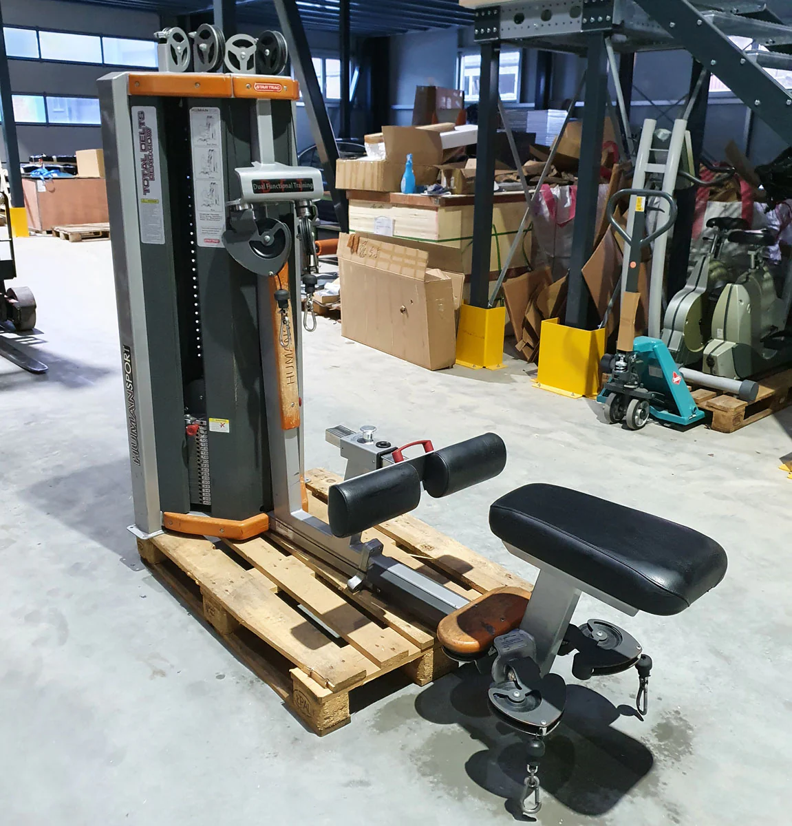 Star Trac Human Sport - Arm-. Rücken- und Schultertraining, Total Delts and Rear-Row - 2 in 1 Dual Functional Kombimaschine, gebraucht - überholter Zustand - Image 5