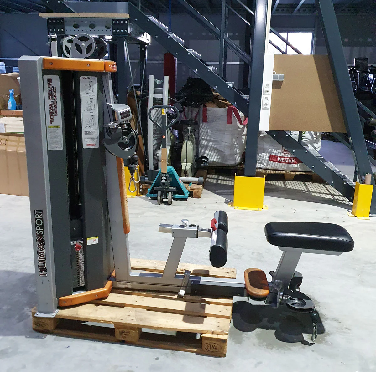 Star Trac Human Sport - Arm-. Rücken- und Schultertraining, Total Delts and Rear-Row - 2 in 1 Dual Functional Kombimaschine, gebraucht - überholter Zustand - Image 6